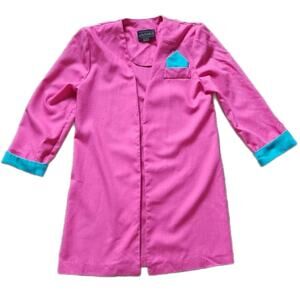 VINTAGE JUSTIN THYME LTD BLAZER WORKWEAR ARTSY CAREER BUSINESS JACKET OFFICE